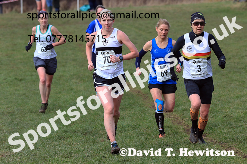Womens 35s and over and Mens 65 and Over, 2025 NEMAA Cross Country Champs., Acklam, Middlesbrough. Photo: David T. Hewitson/Sports for All Pics
